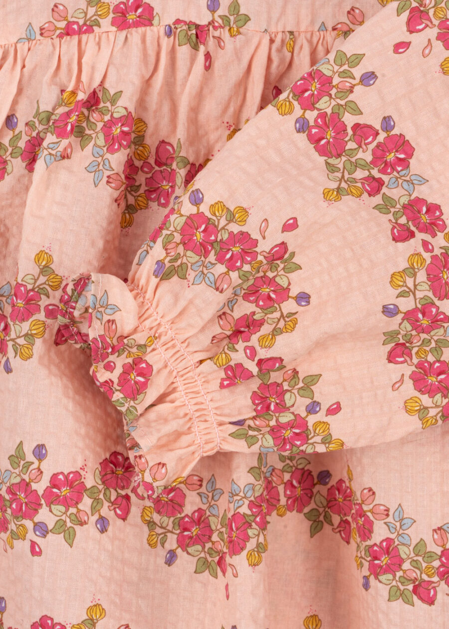 Konges Slojd Rampers Bella Frill Gots Floria Pink - obrazek 3