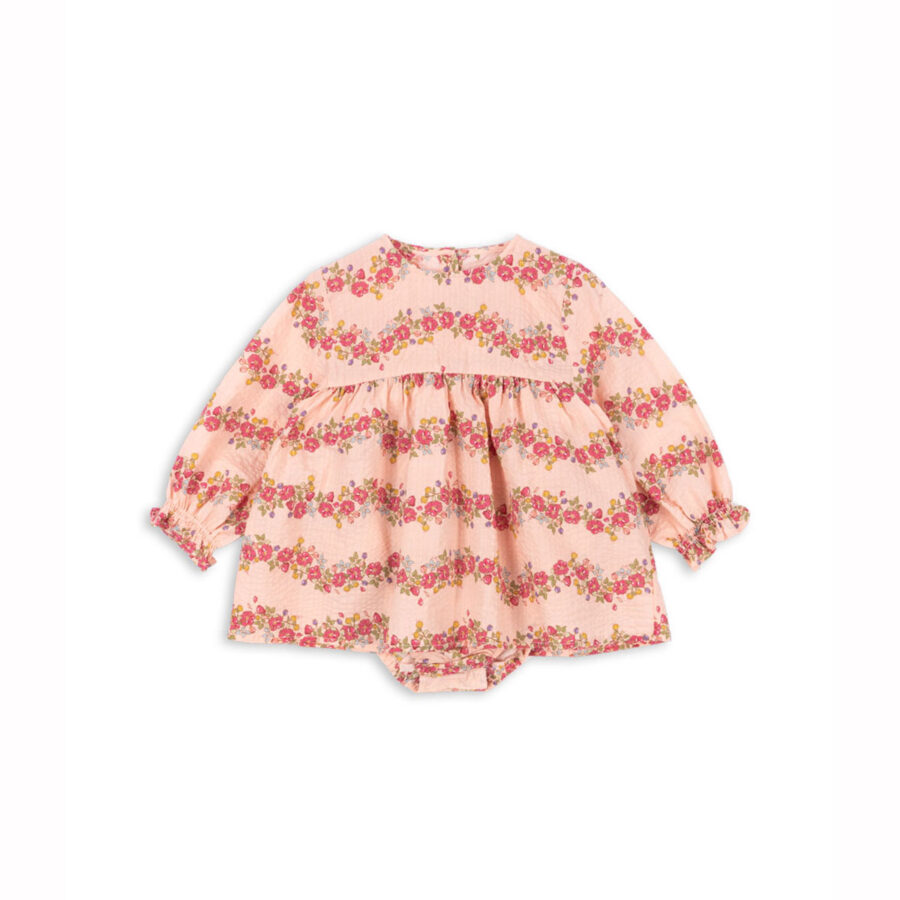 Konges Slojd Rampers Bella Frill Gots Floria Pink