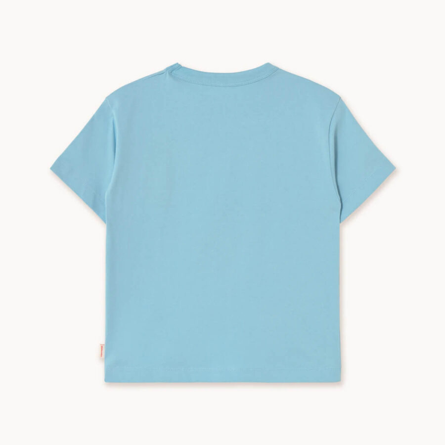 Tinycottons T-shirt Nella Natura Graphic Dusty Blue - obrazek 2