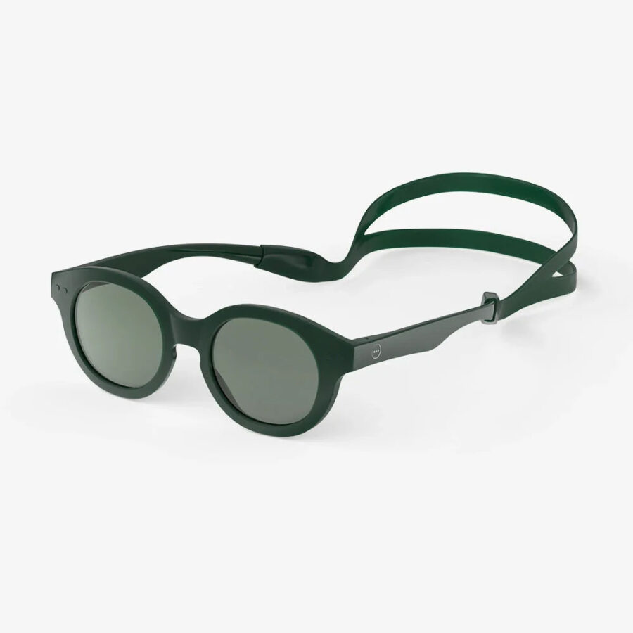 Izipizi Okulary Przeciwsłoneczne dla Dzieci KIDS+ SUN (3-5 lat) #C Bakelite Green