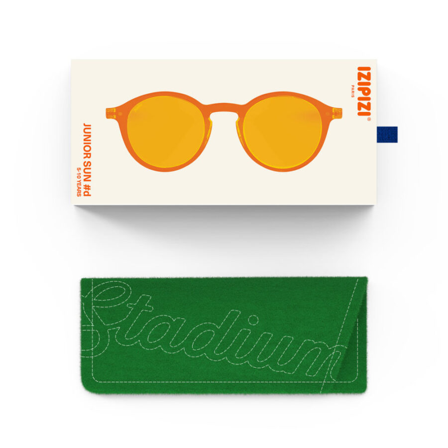 Izipizi Okulary Przeciwsłoneczne Junior Sun #D Orange Smash - obrazek 5