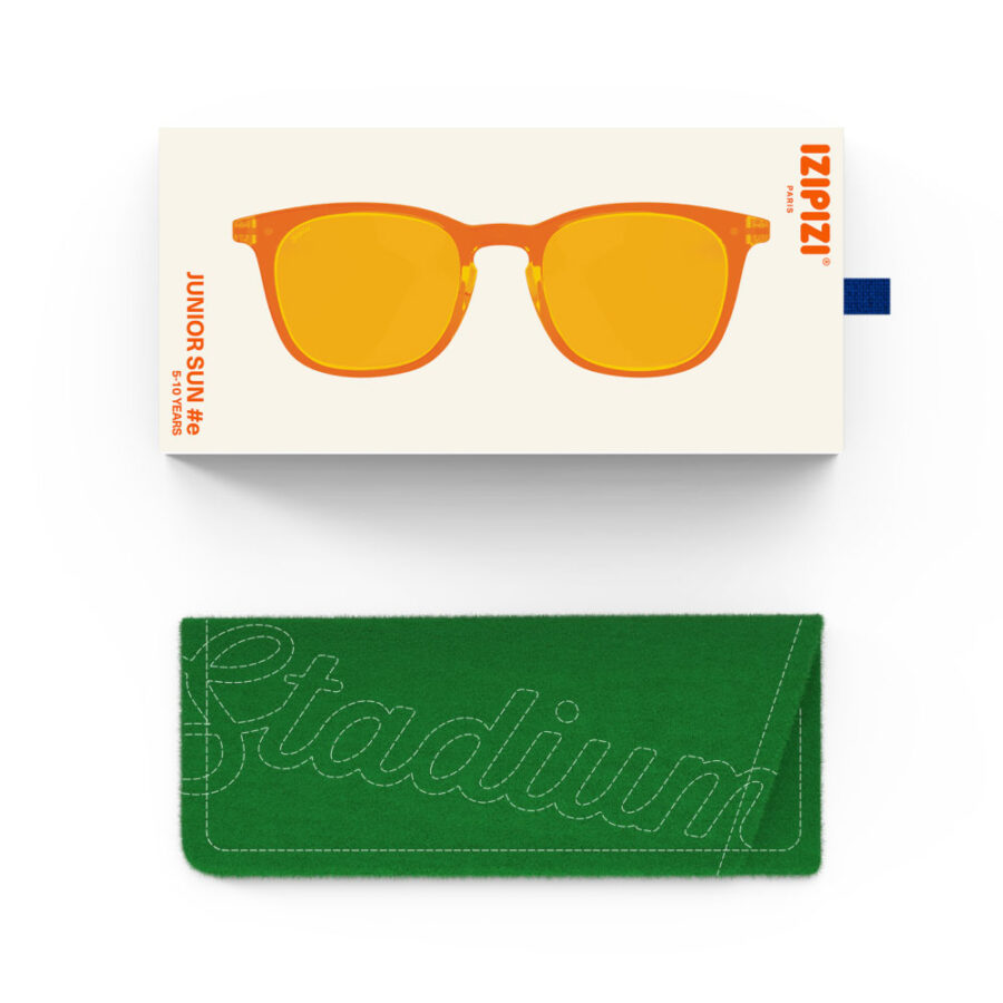 Izipizi Okulary Przeciwsłoneczne Junior Sun #E Active Yellow - obrazek 5