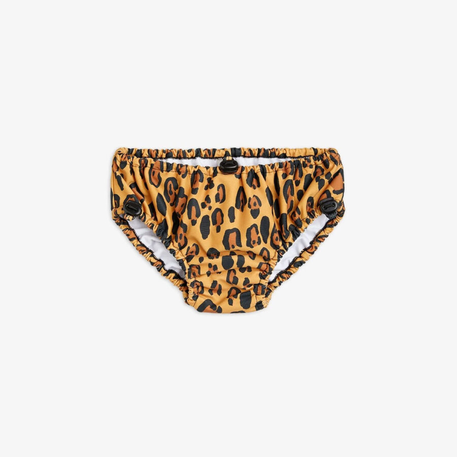 Mini Rodini Majtki Kąpielowe UV Baby Leopard