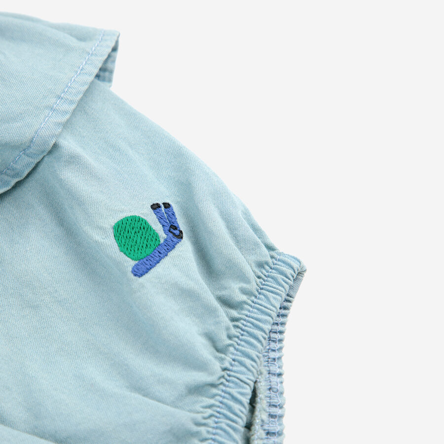 Bobo Choses Bloomersy Funny Snail Light Blue - obrazek 2