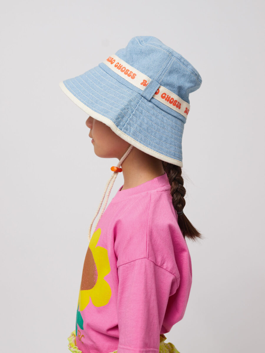 Bobo Choses Kapelusz Light Denim - obrazek 3