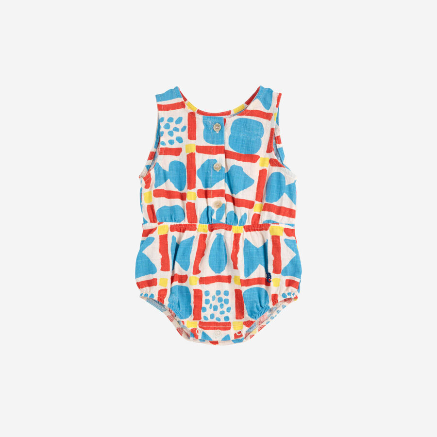 Bobo Choses Rampers Geometric Game All Over Multicolor