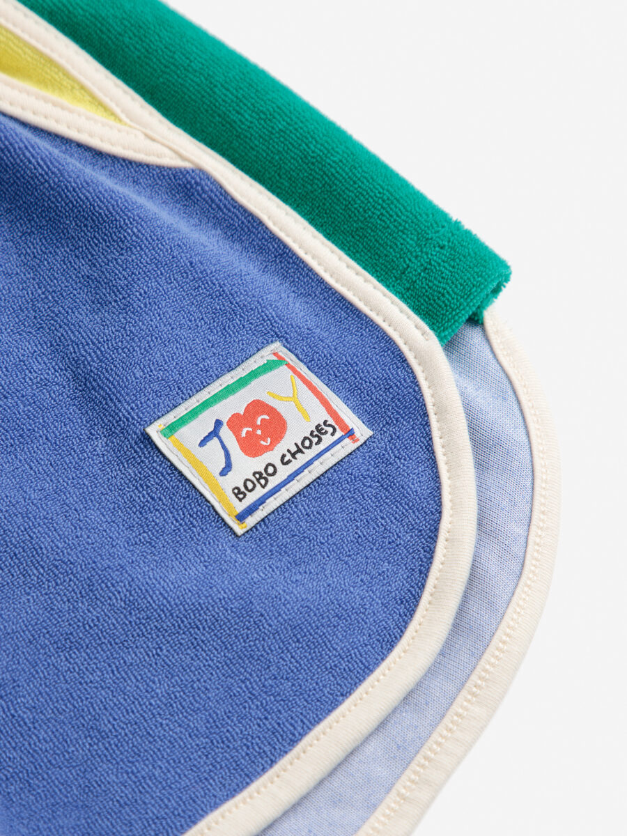 Bobo Choses Krótkie Spodenki Smiling Color Blue - obrazek 3