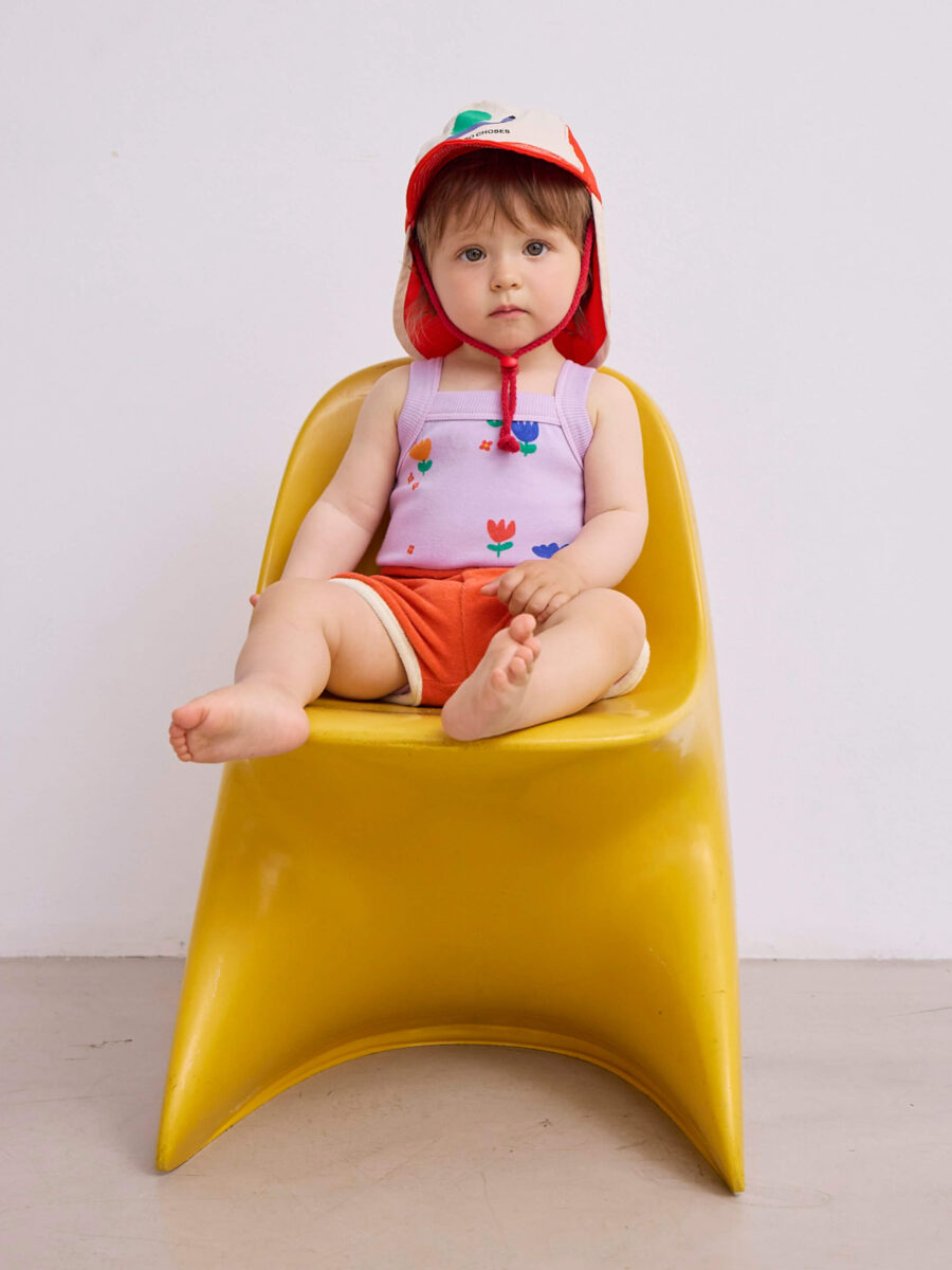Bobo Choses Krótkie Spodenki Baby Terry Red - obrazek 6