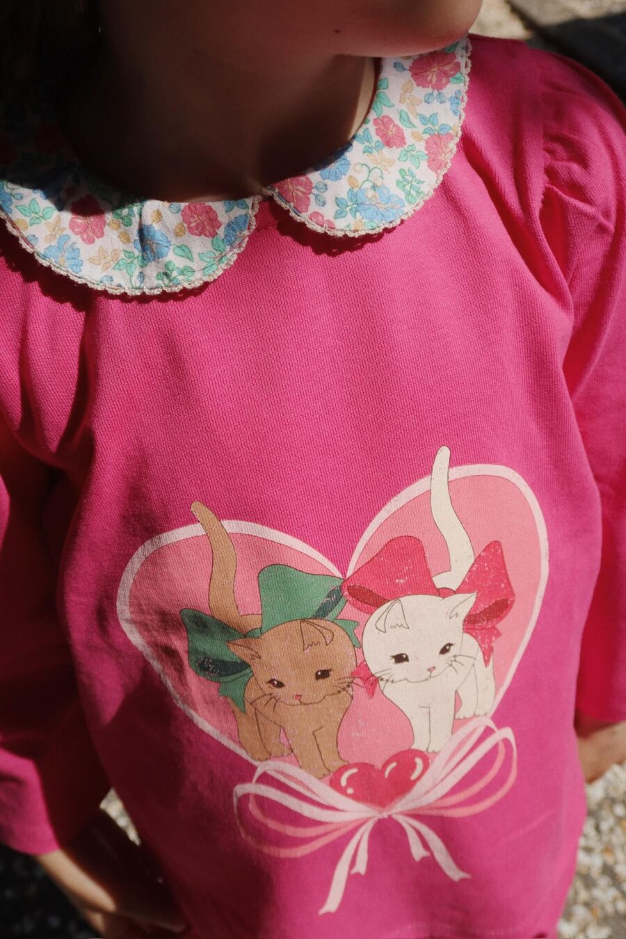 Konges Slojd Bluza Babette Gots Viva Magenta - obrazek 9