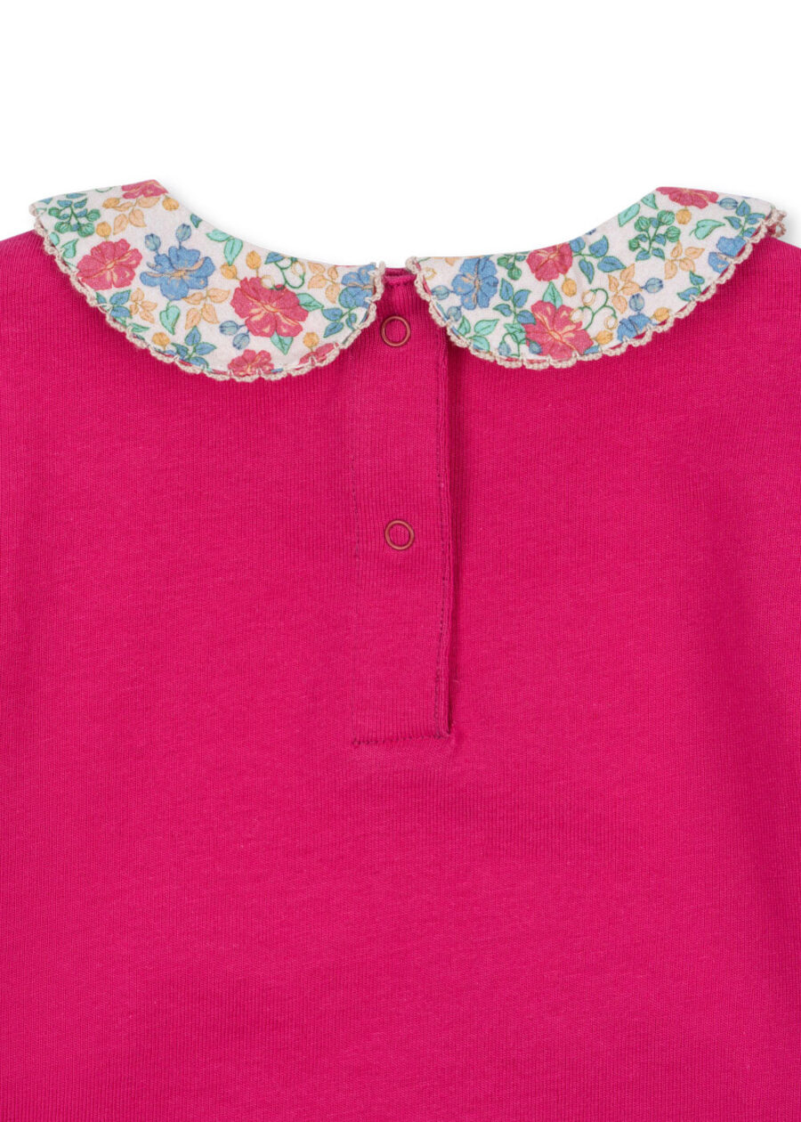 Konges Slojd Bluza Babette Gots Viva Magenta - obrazek 5