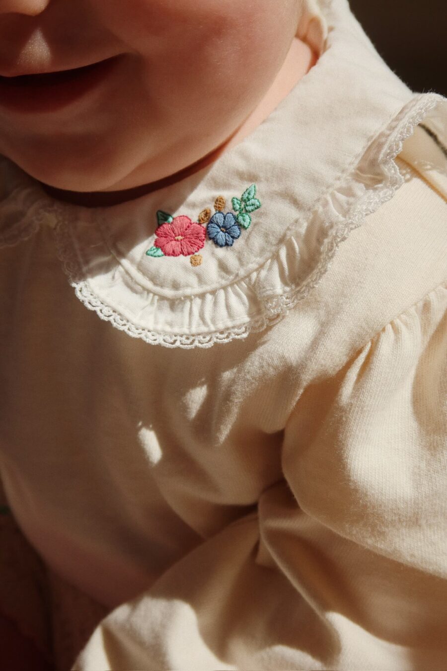 Konges Slojd Body Pami Tee Gots Antique White - obrazek 12