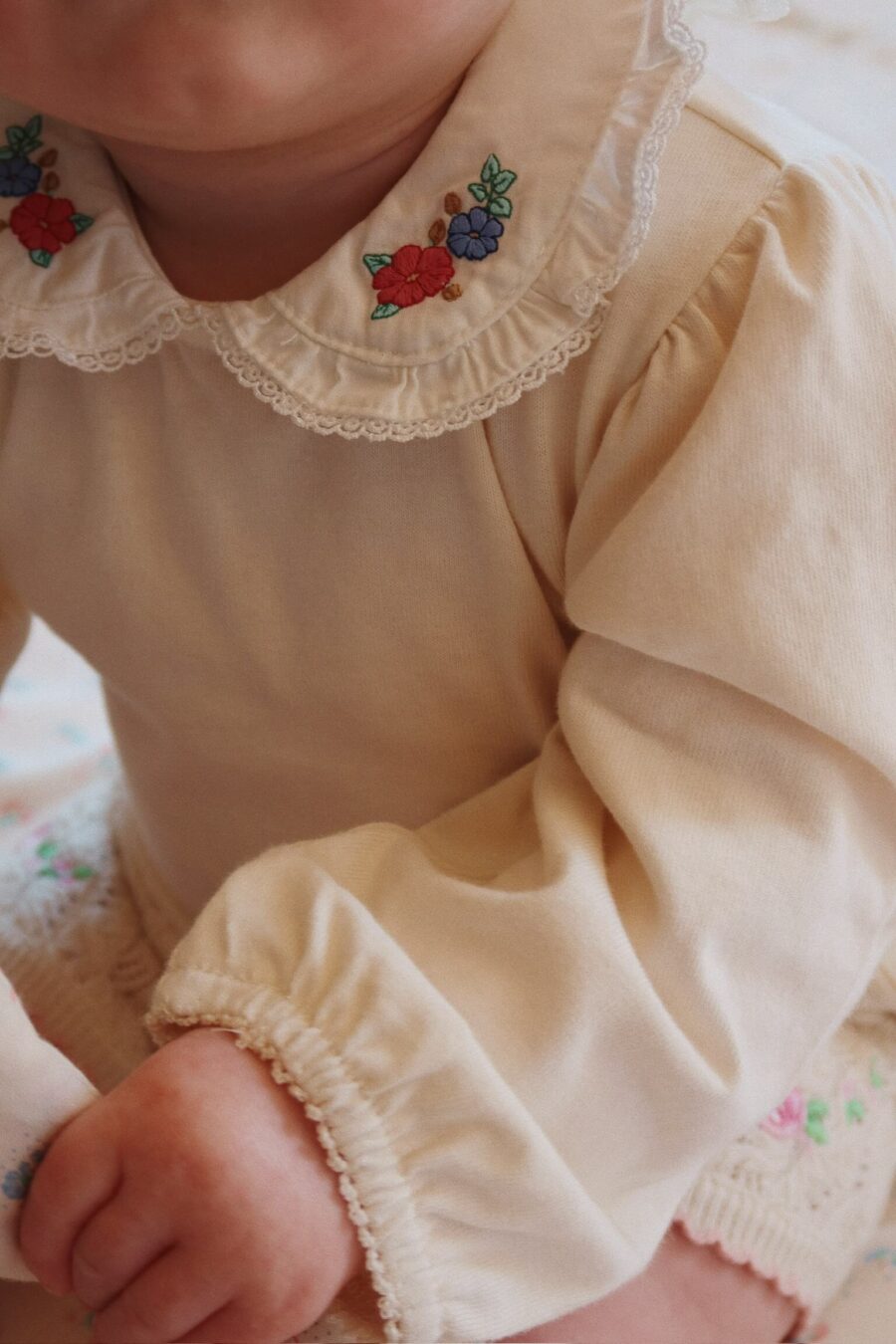 Konges Slojd Body Pami Tee Gots Antique White - obrazek 9