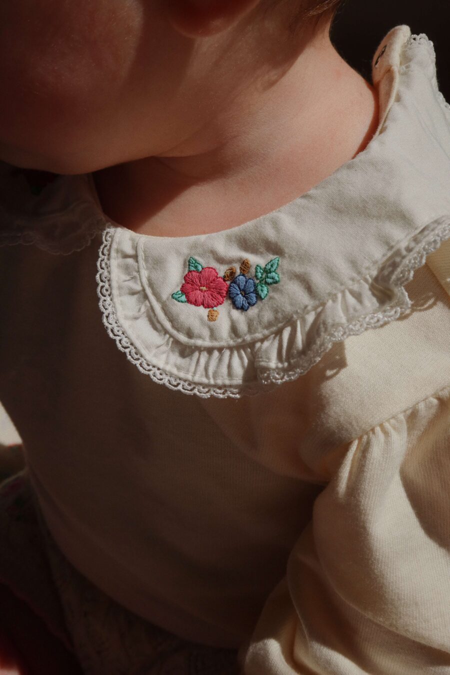 Konges Slojd Body Pami Tee Gots Antique White - obrazek 8