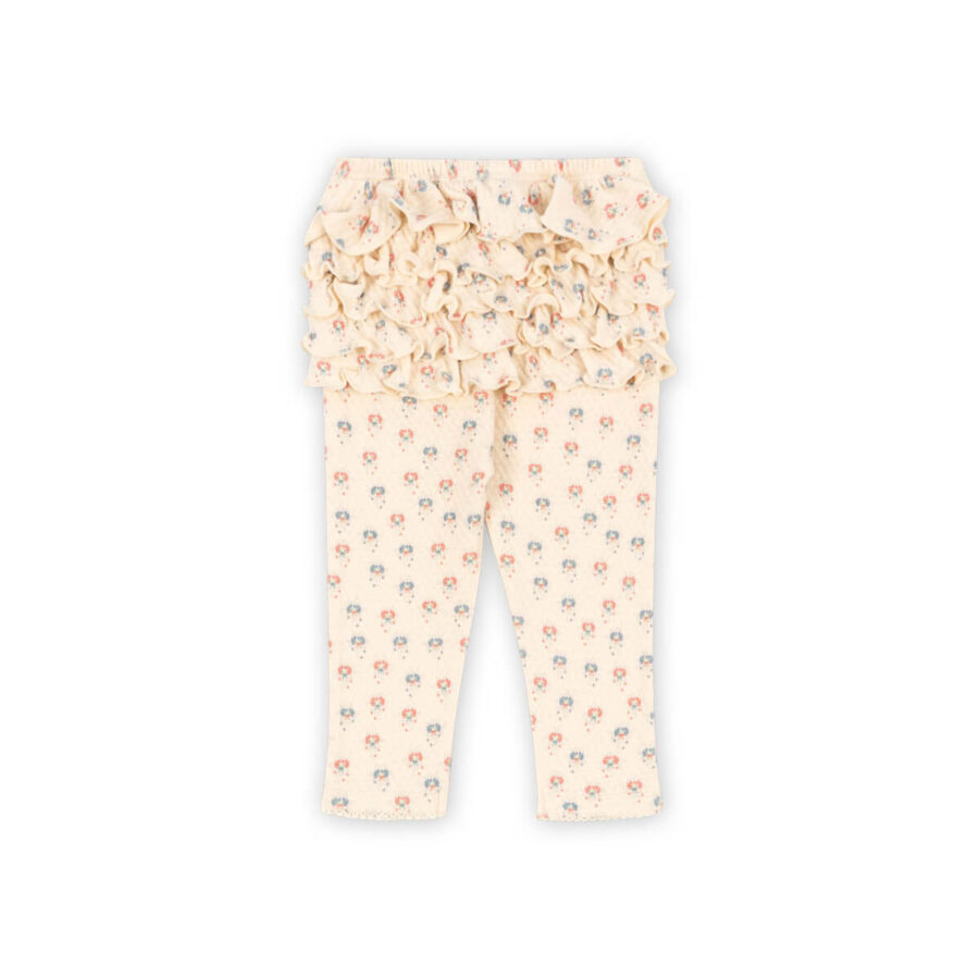 Konges Slojd Legginsy Sui Frill Gots Pipa Petite - obrazek 2