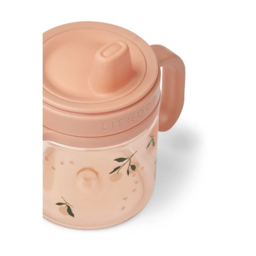 Liewood Kubek Niekapek Kylo Tritan Sippy 280ml Peach/Sea Shell - obrazek 3