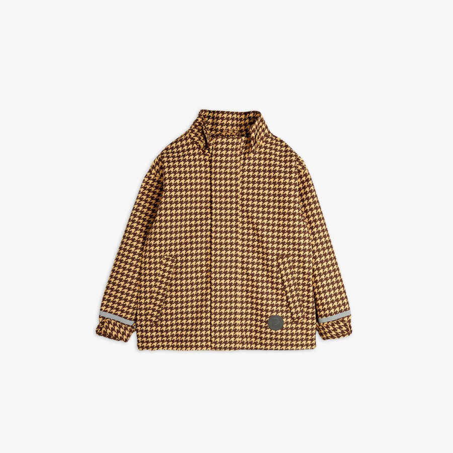 Mini Rodini Kurtka Przeciwdeszczowa Edelweiss Shell Beige - obrazek 2