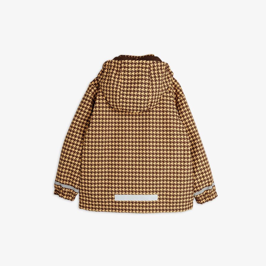 Mini Rodini Kurtka Przeciwdeszczowa Edelweiss Shell Beige - obrazek 8