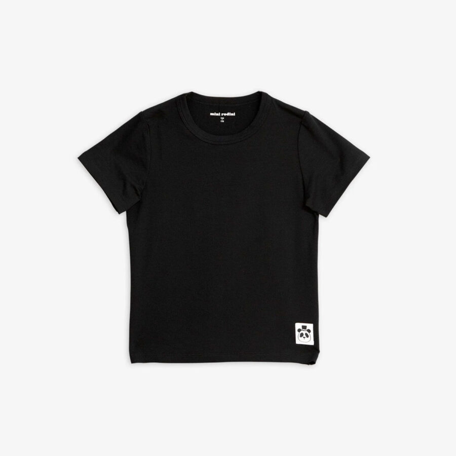 Mini Rodini T-shirt Basic SS Black