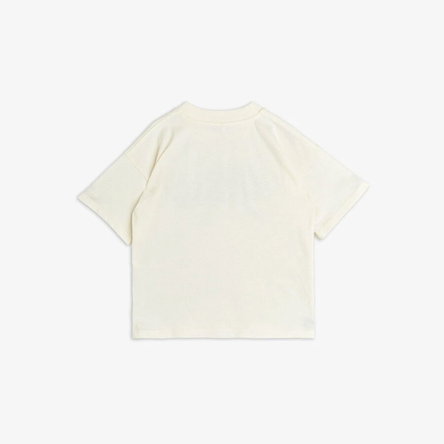 Mini Rodini T-Shirt Lizard Off White - obrazek 2