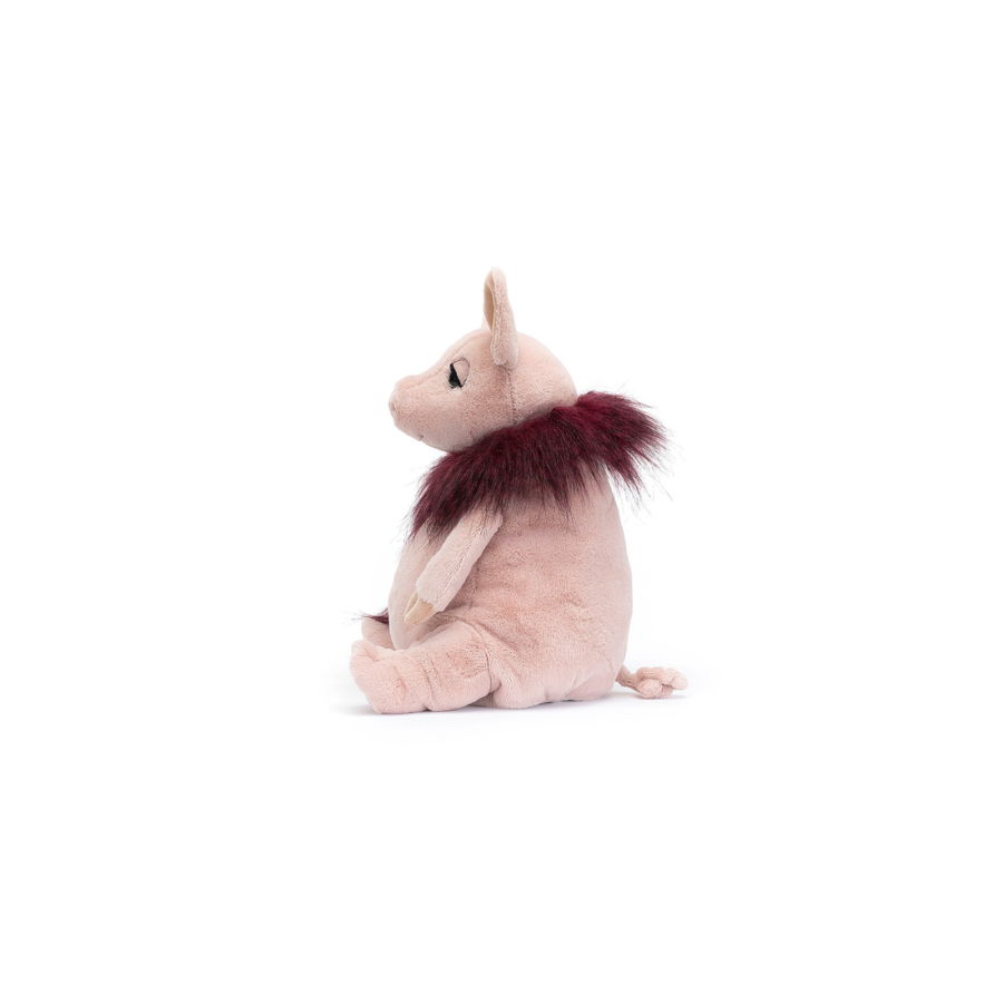 JellyCat Świnka z Szalem Boa 28 cm - obrazek 2