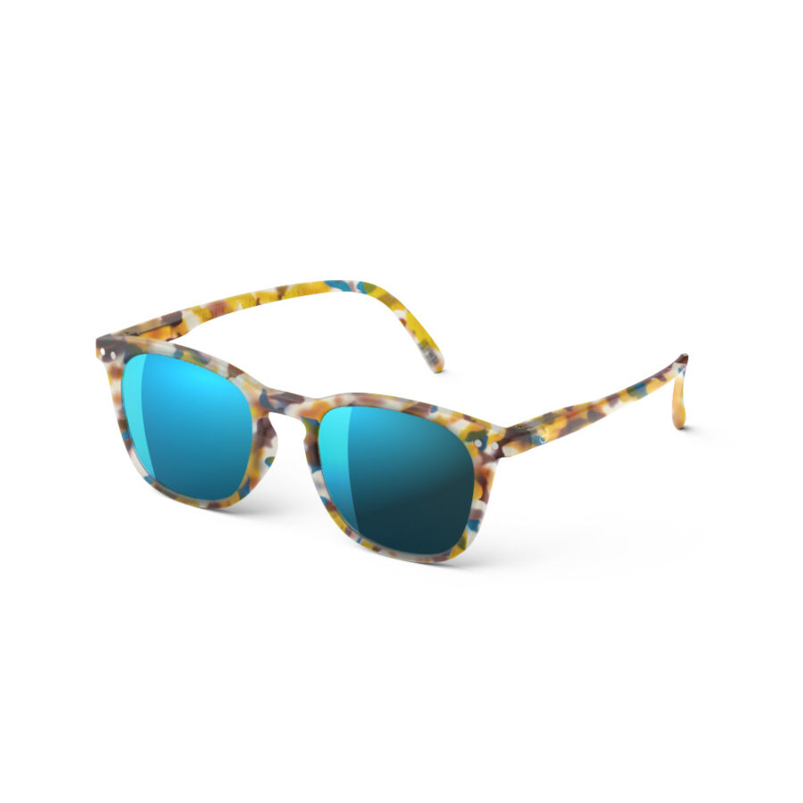 Izipizi Okulary Przeciwsłoneczne Junior Sun #E Blue Tortoise Mirror