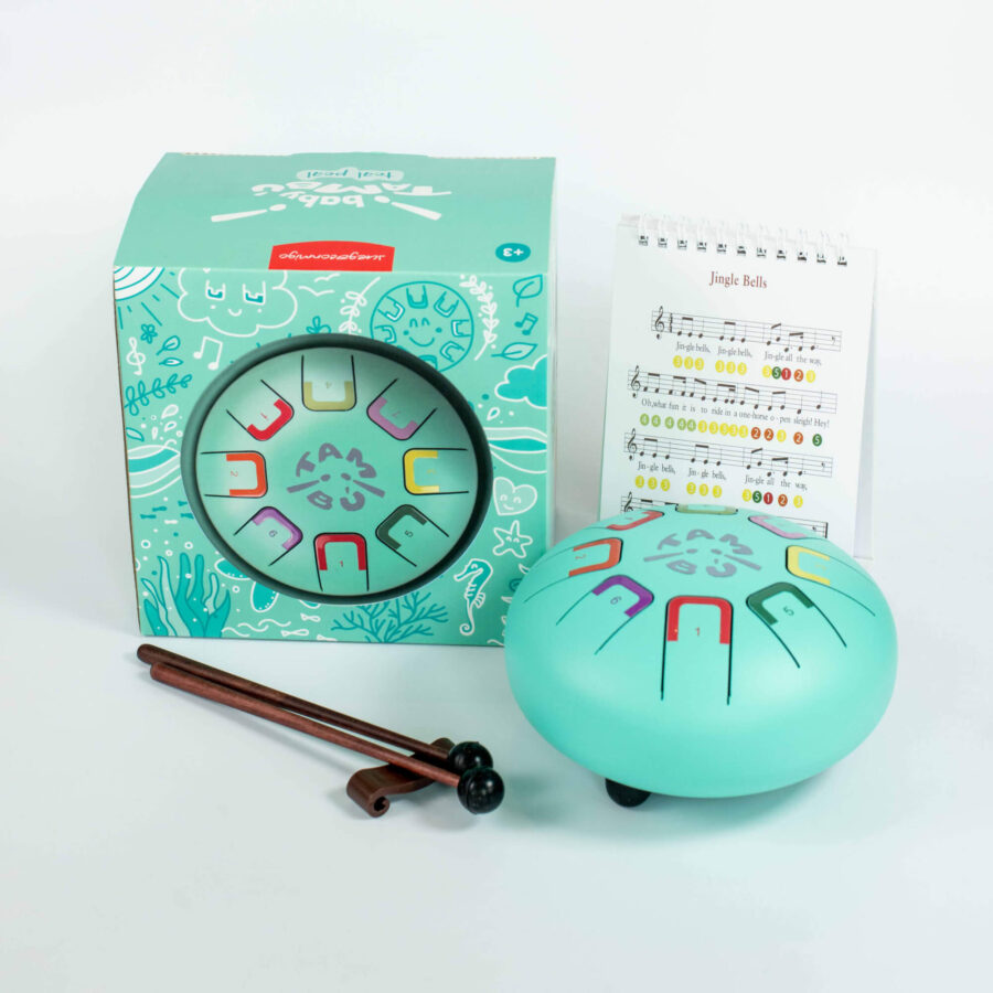 Tambu Baby Tambu - bębenek językowy - Teal Peal - obrazek 3