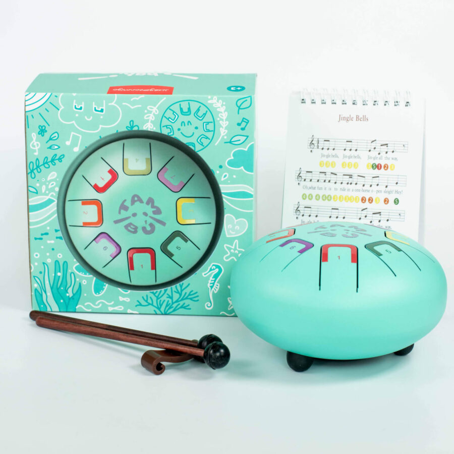 Tambu Baby Tambu - bębenek językowy - Teal Peal - obrazek 2