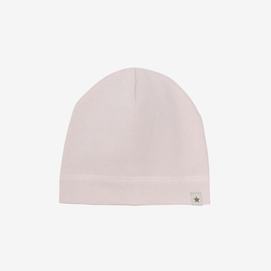 HutteliHut Czapka Beanie Solid Rib Sepia Rose