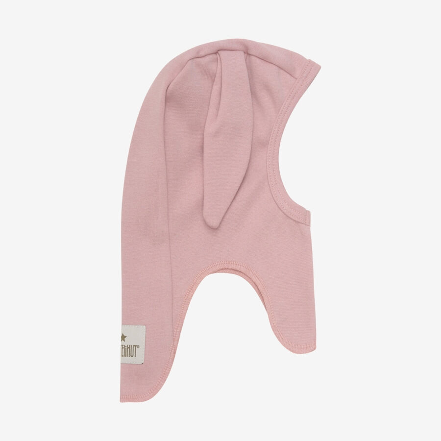 Huttelihut Kominiarka Ears Cotton Rib Ash Rose - obrazek 2