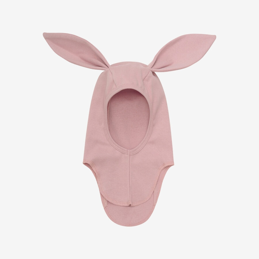Huttelihut Kominiarka Ears Cotton Rib Ash Rose