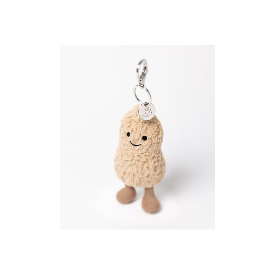 JellyCat Breloczek Wesoły Fistaszek 18 cm - obrazek 4