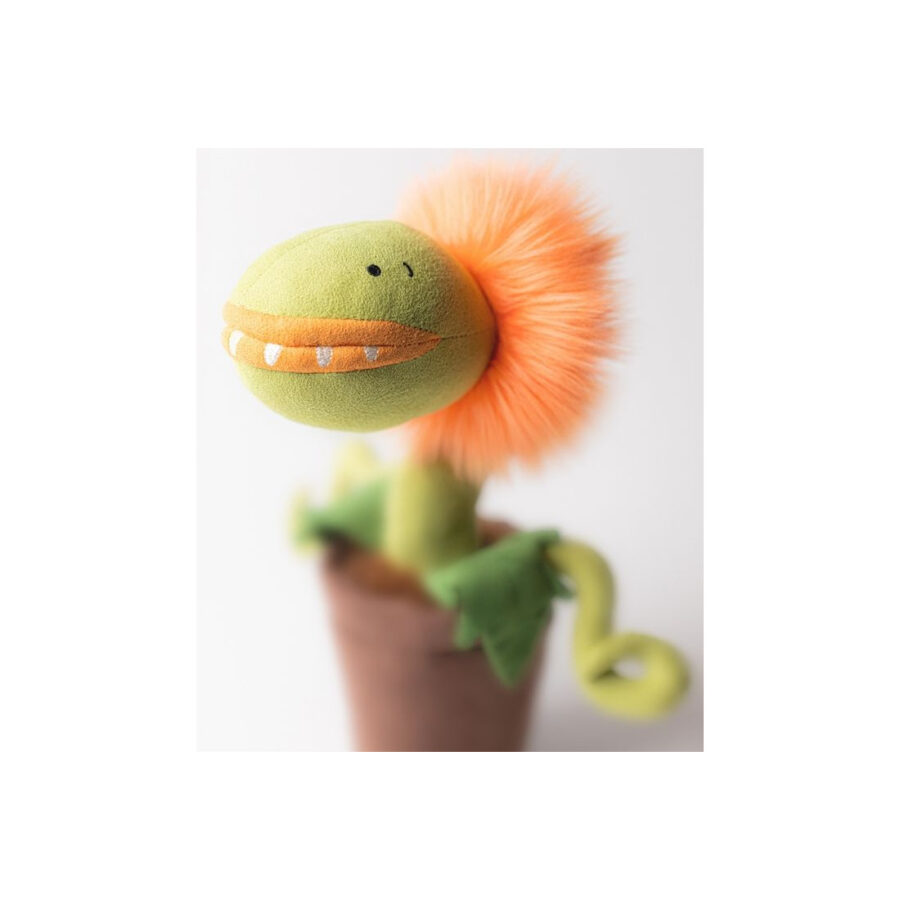 JellyCat Kwiatek Głodomorek Pomarańczowy 20 cm - obrazek 4