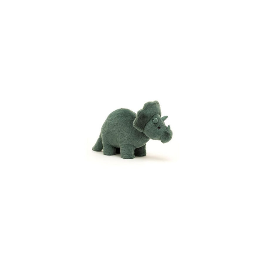 JellyCat Triceratops Turkusowy 17 cm