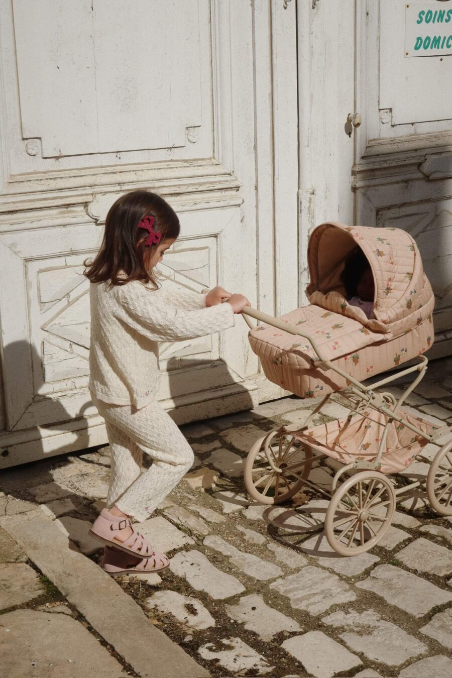 Konges Slojd Kardigan Rosier Cream Off White - obrazek 5