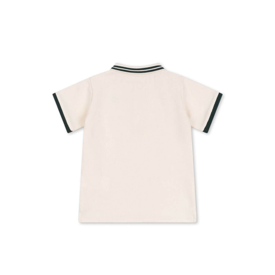 Konges Slojd Koszulka Polo Florian Gots Antique White - obrazek 2