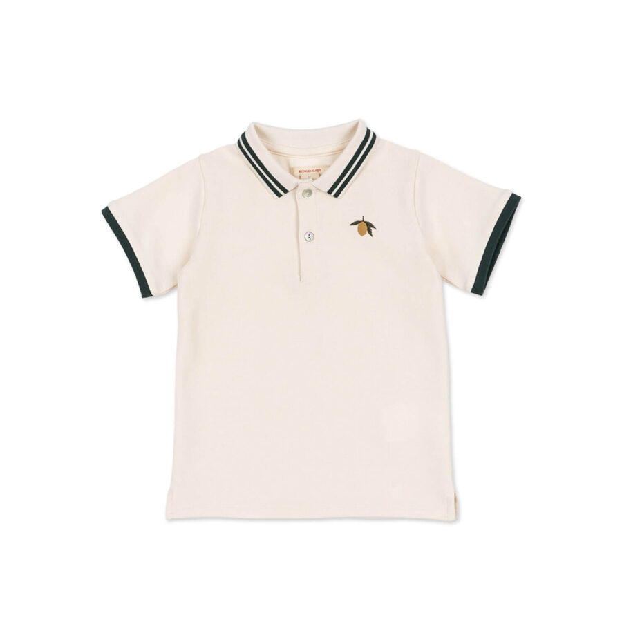 Konges Slojd Koszulka Polo Florian Gots Antique White