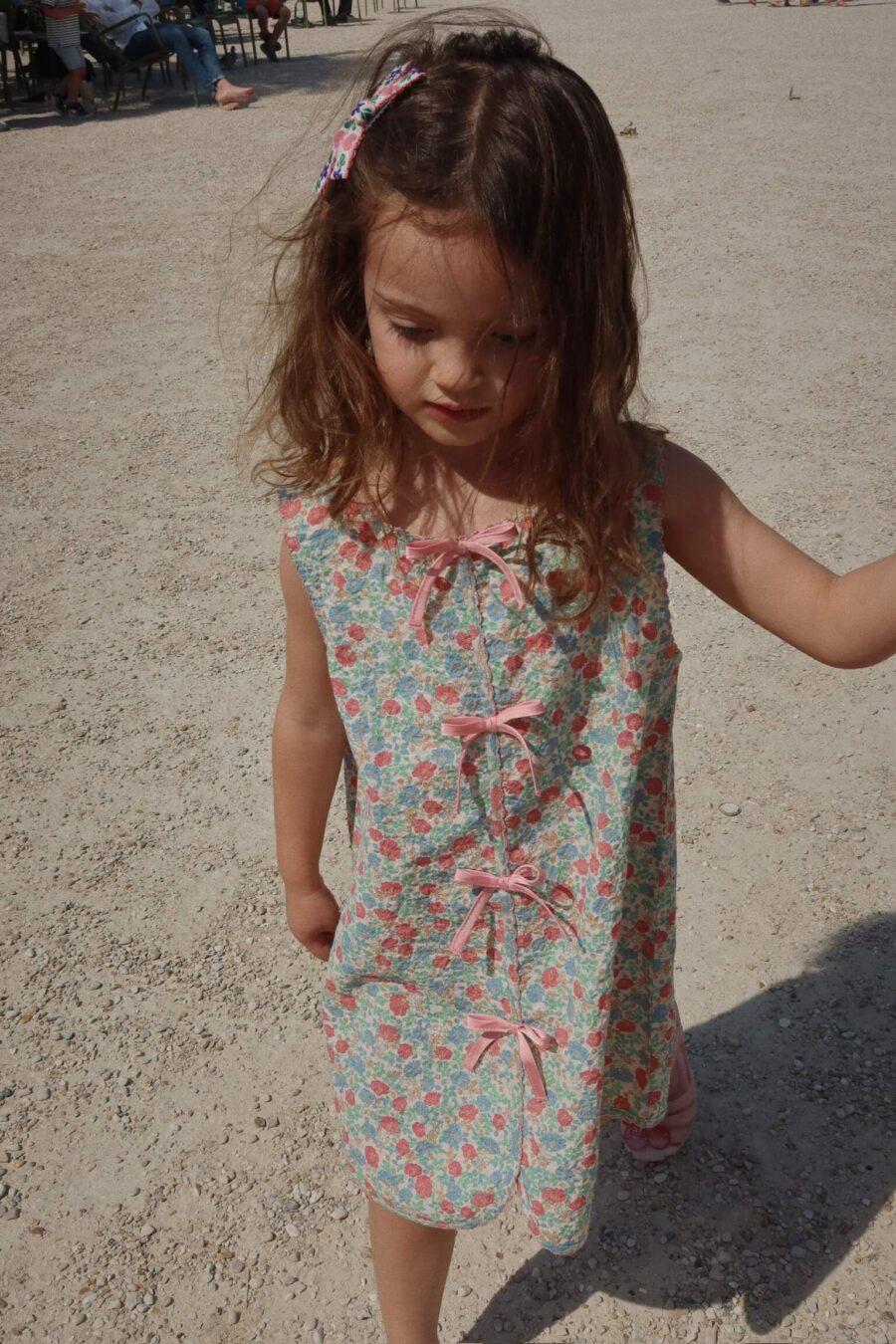 Konges Slojd Sukienka Ellin Bow Dress Gots - obrazek 12