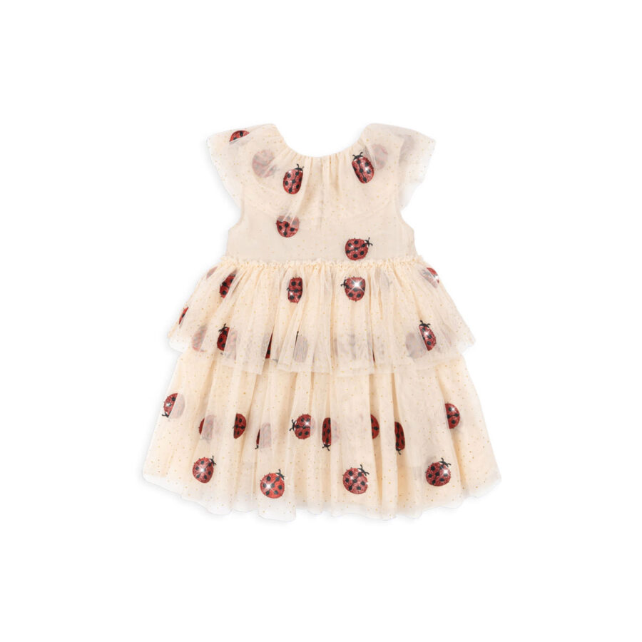 Konges Slojd Sukienka Fayette Ladybug Glitter - obrazek 2
