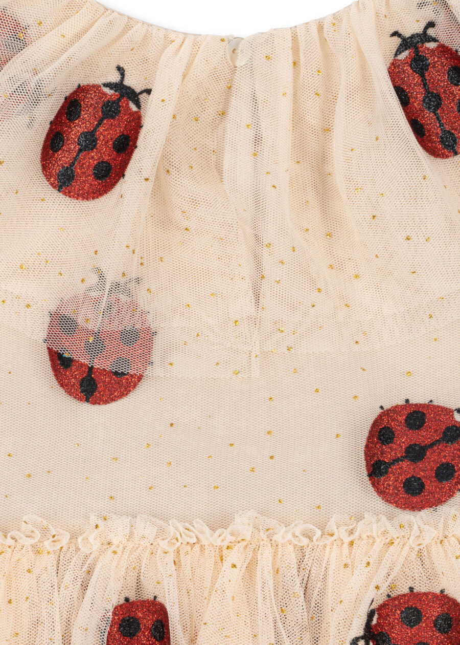 Konges Slojd Sukienka Fayette Ladybug Glitter - obrazek 3