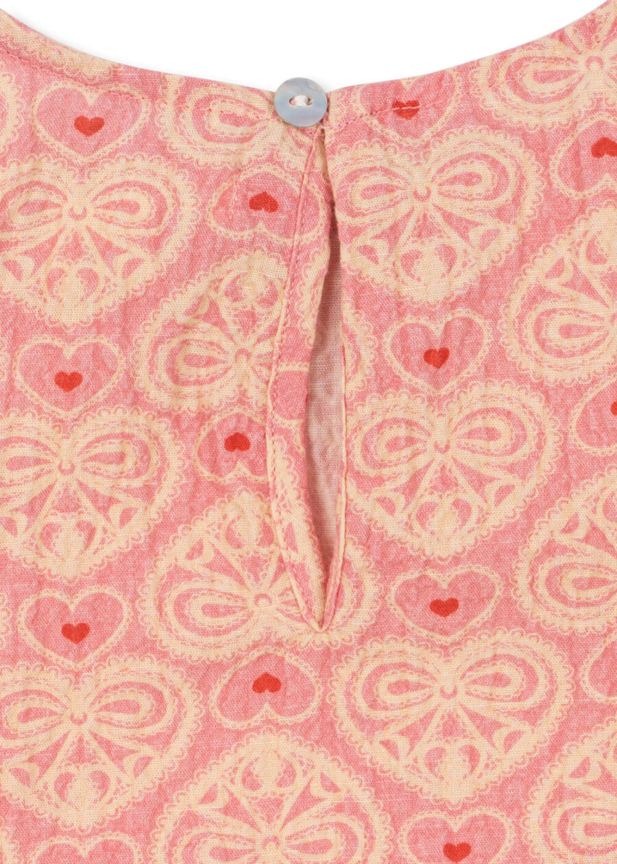 Konges Slojd Bluzka Ava SS Gots Lacy Pink - obrazek 3