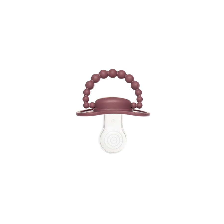 LUU Kids Smoczek Pozycjonujący LUU Kids Moroccan Pink - obrazek 2