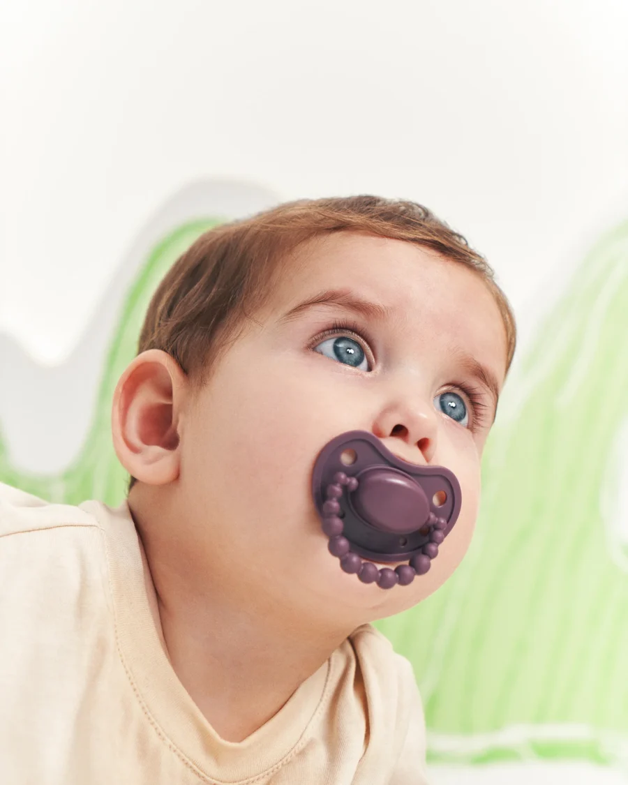 LUU Kids Smoczek Pozycjonujący LUU Kids Sweet Plum - obrazek 6