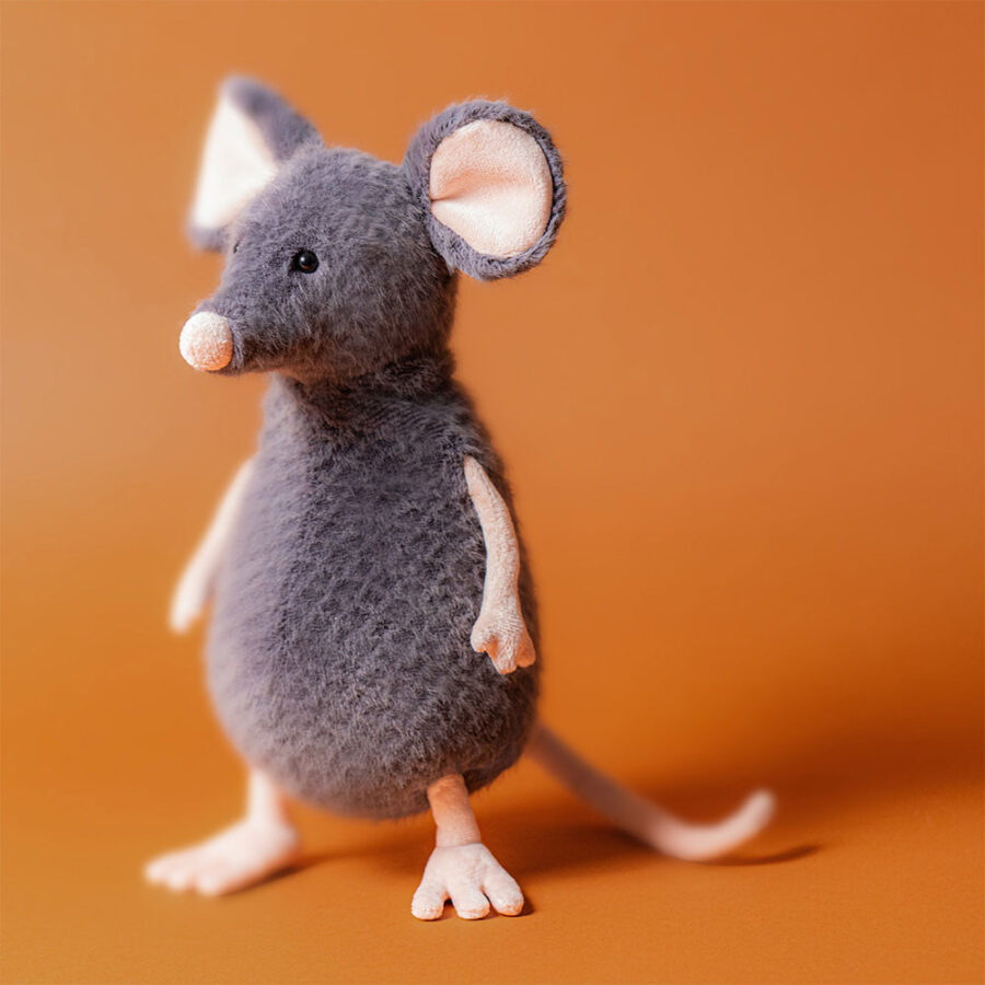 JellyCat Smutny Szczur 27 cm - obrazek 2