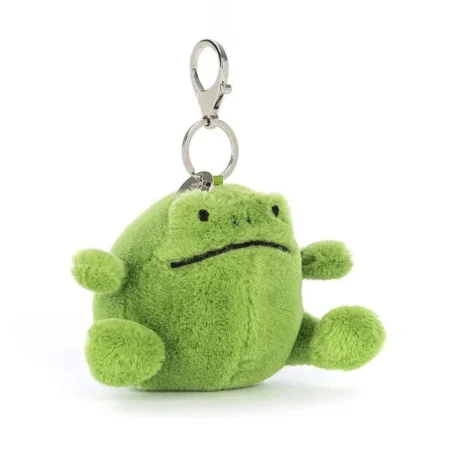 JellyCat Breloczek Deszczowa Żaba Ricky 8 cm