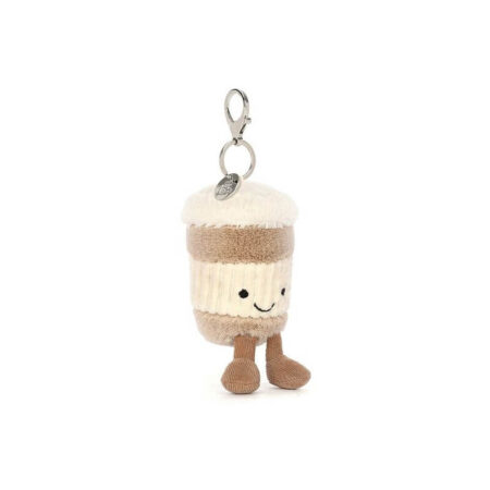 JellyCat Breloczek Zabawny Kubeczek Kawy Na Wynos 18 cm