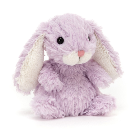 JellyCat Króliczek Miniaturka Lawendowy 15 cm