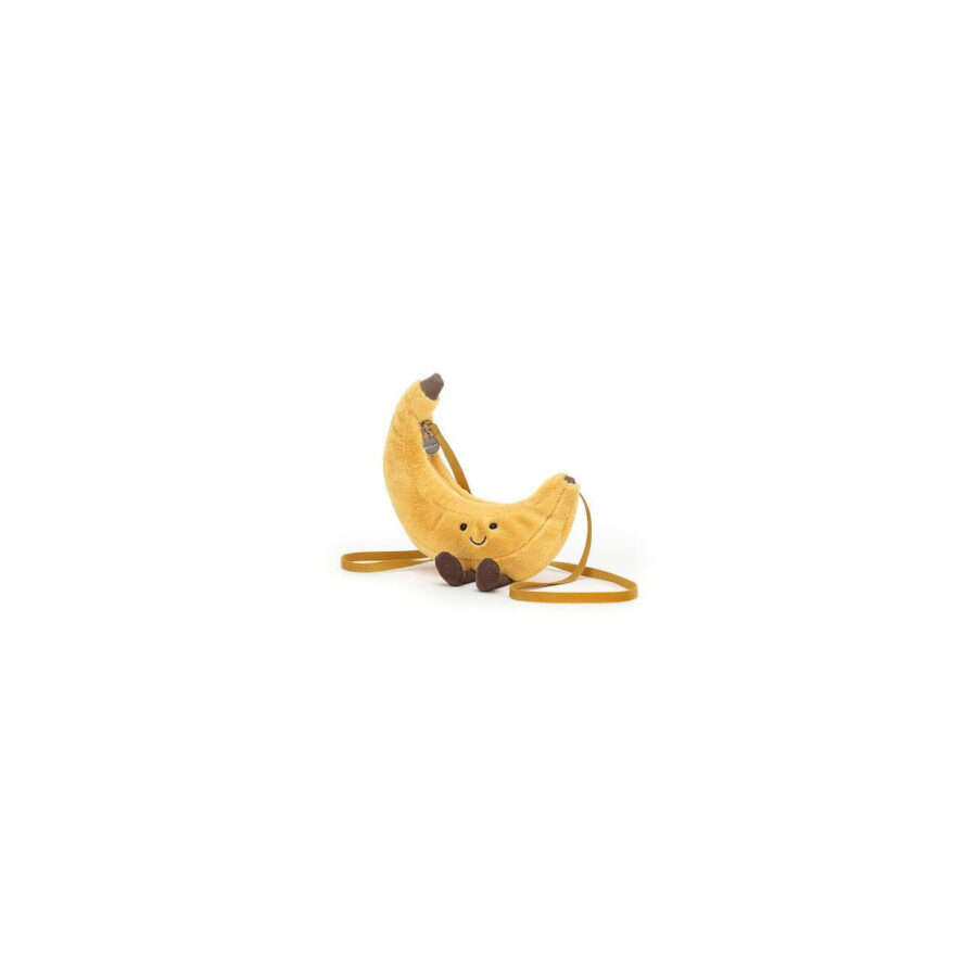 JellyCat Torebka na Ramię Wesoły Banan 22 cm - obrazek 2