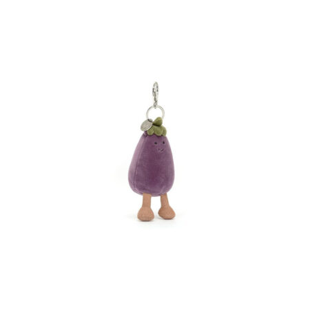 JellyCat Breloczek Zabawny Bakłażan 12 cm