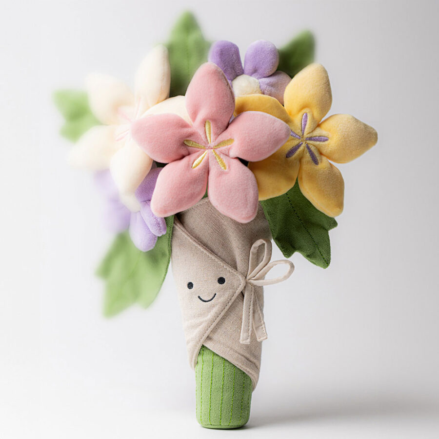 JellyCat Wesoły Bukiet Kwiatów 31 cm - obrazek 2