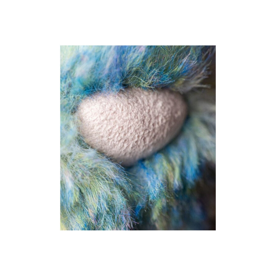 JellyCat Króliczek LUX Lazurowy 31 cm - obrazek 6